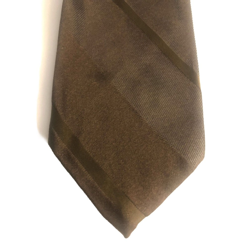 Scot Ties‎ LTD. Fifth Ave NY All Silk VTG Men's Necktie 57"x2.5" Brown Hyde Park
